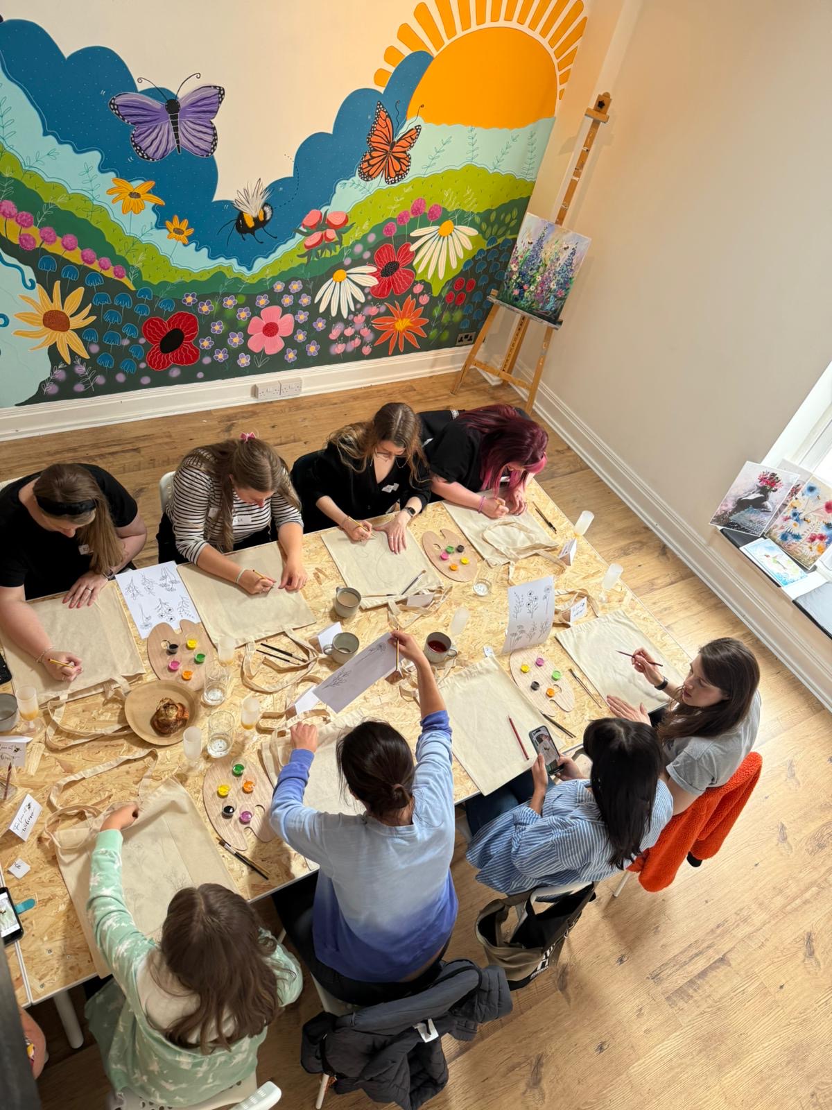 Mini Meadows Painting workshop Weds 27th August