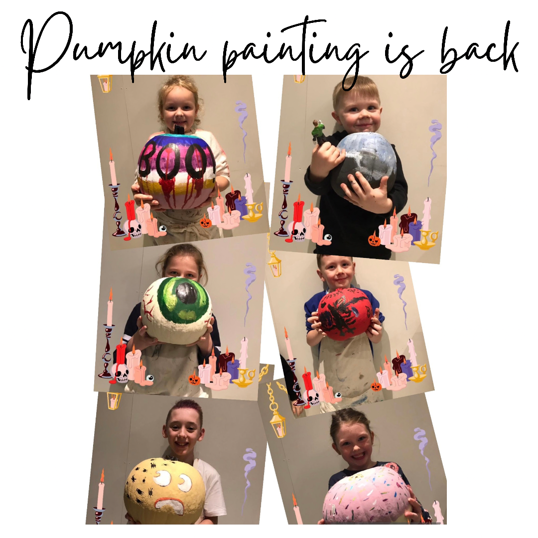 Pumpkin Painting Sunday 26th October