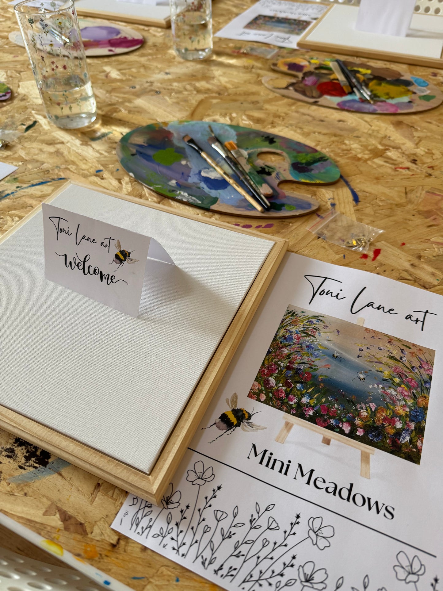 Mini Meadows Painting workshop Weds 27th August