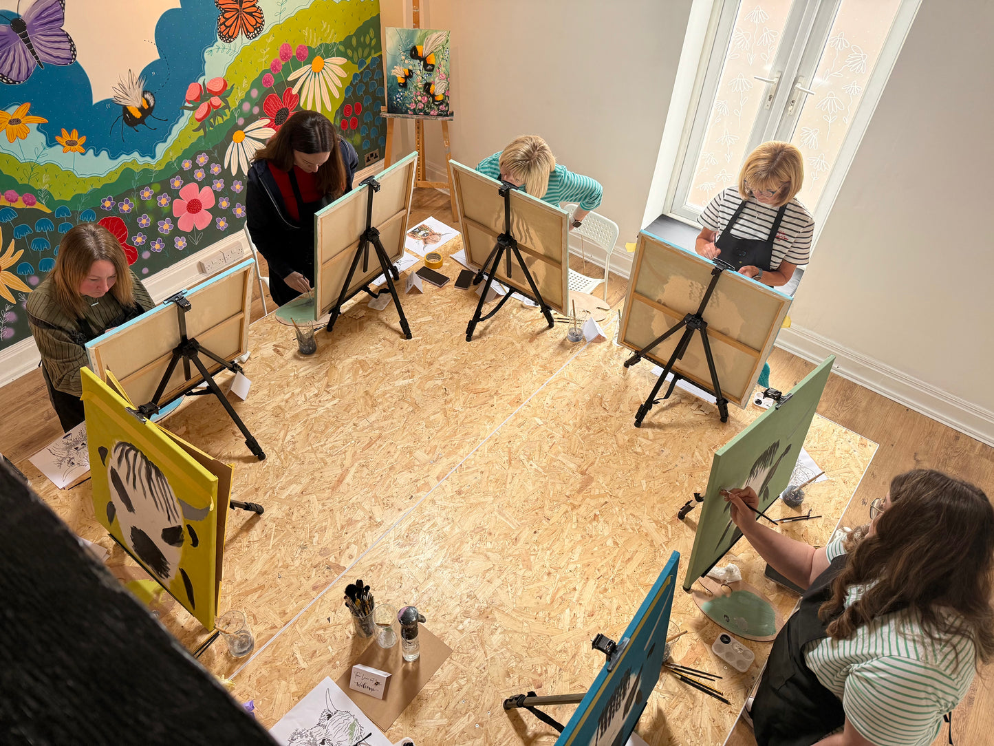 Highland Cow Painting Workshop 17th August.