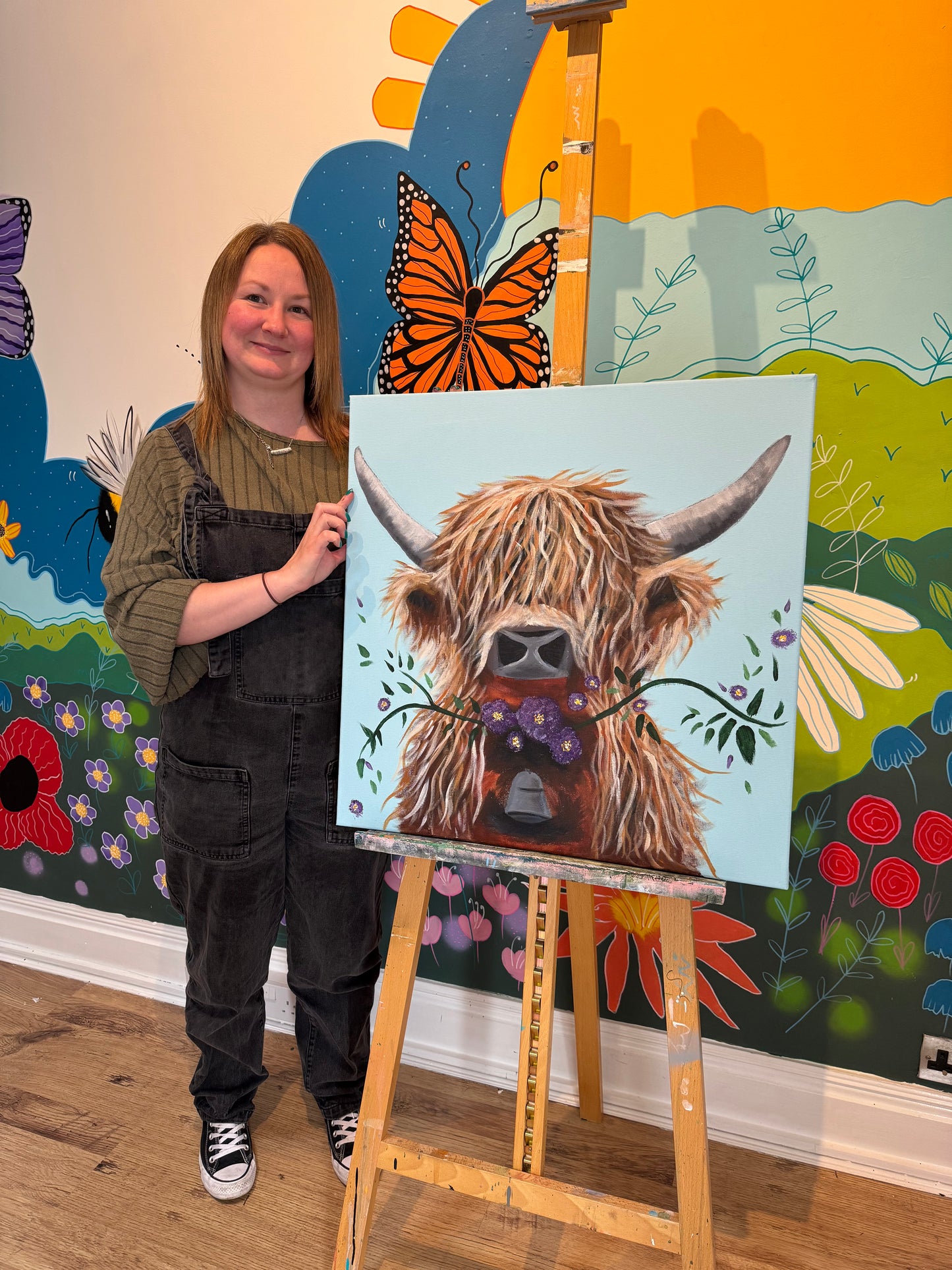 Highland Cow Painting Workshop 17th August.