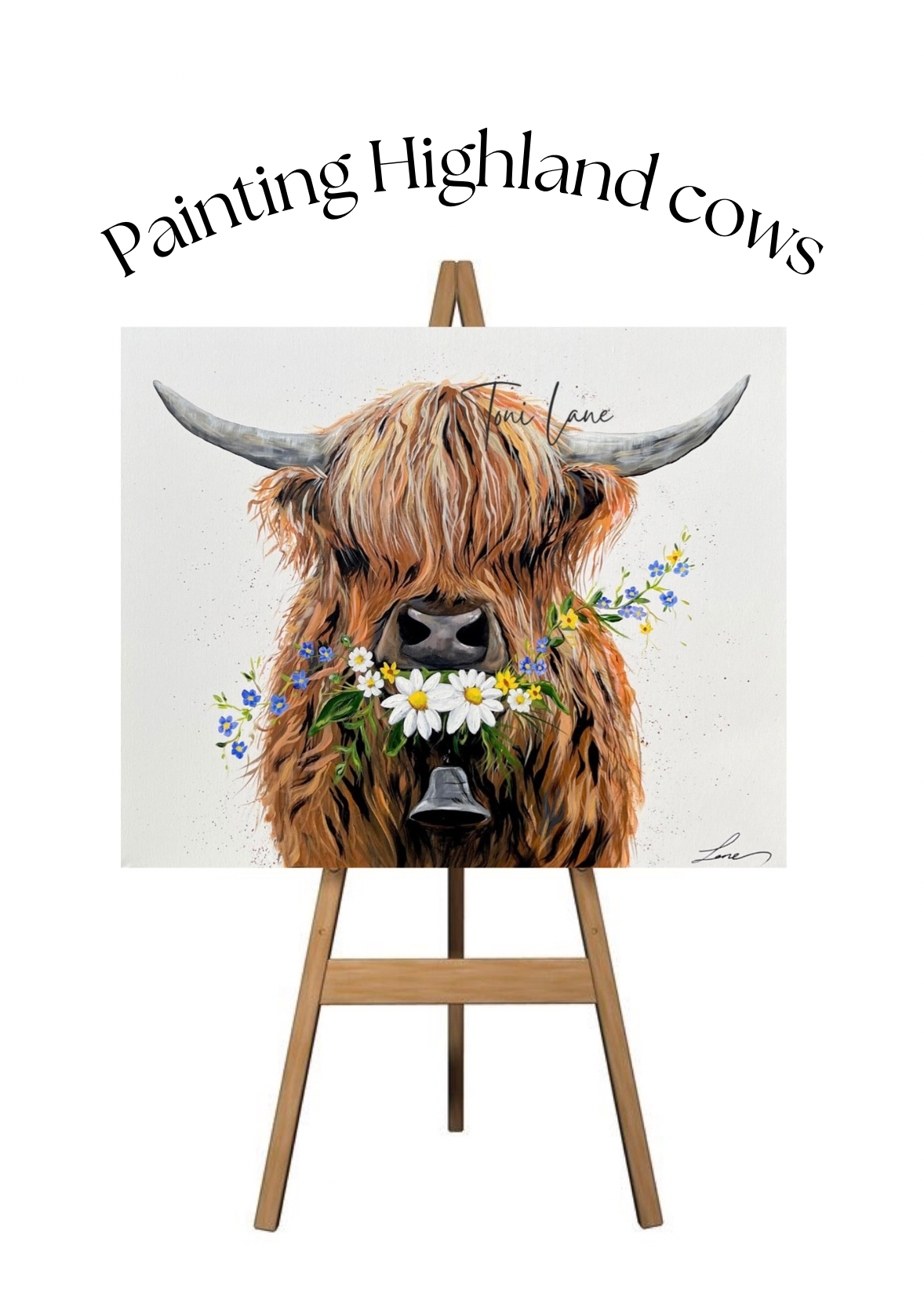Highland Cow Painting Workshop 17th August.