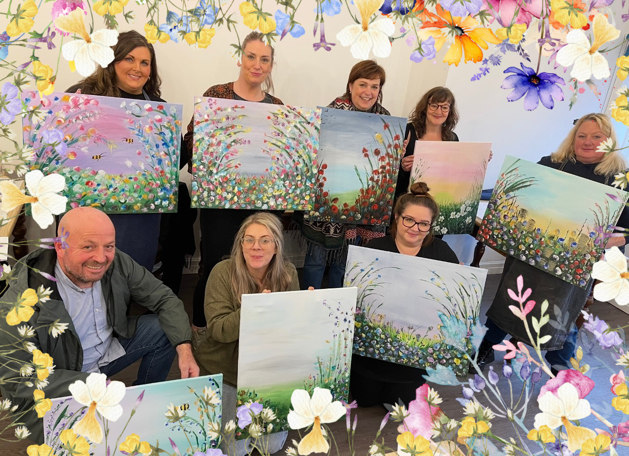 Wildflowers Painting Workshop 9th August