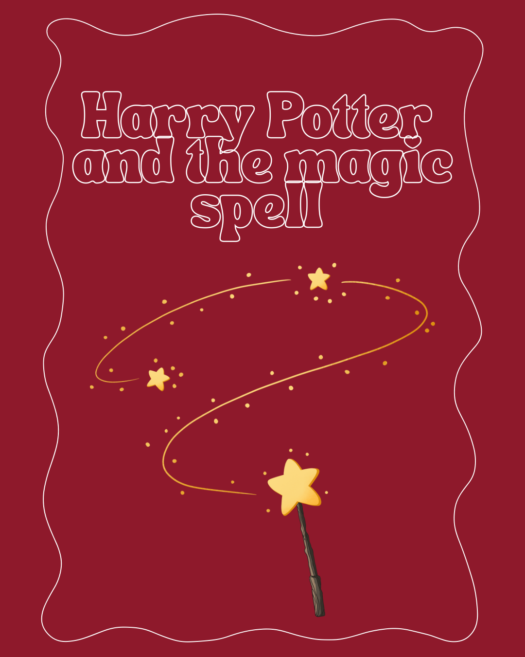 Tuesday 27th October Harry Potter and the magic spell. Full day Holiday club.