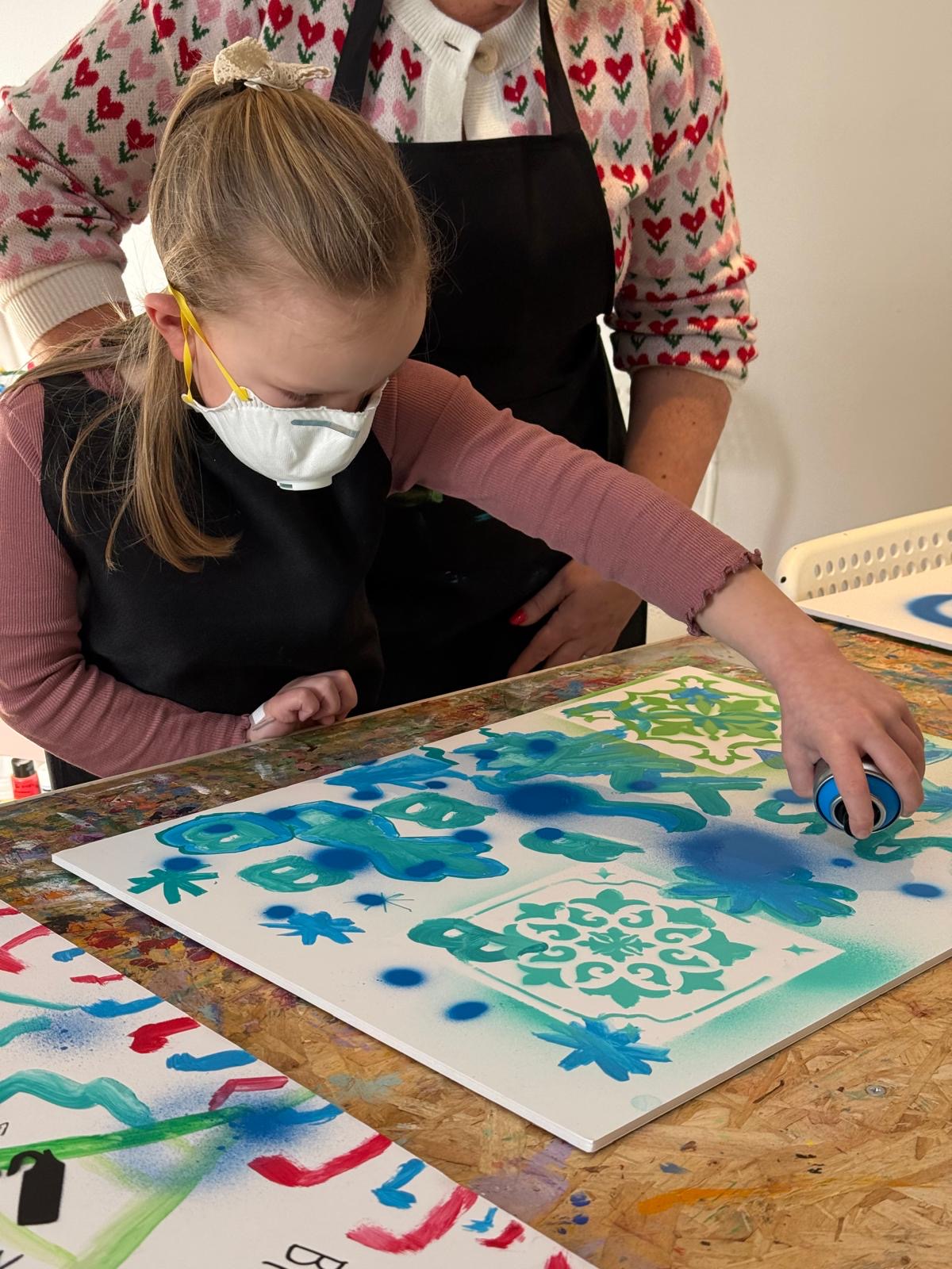 Kids Graffiti Art class Saturday 28th feb 2026