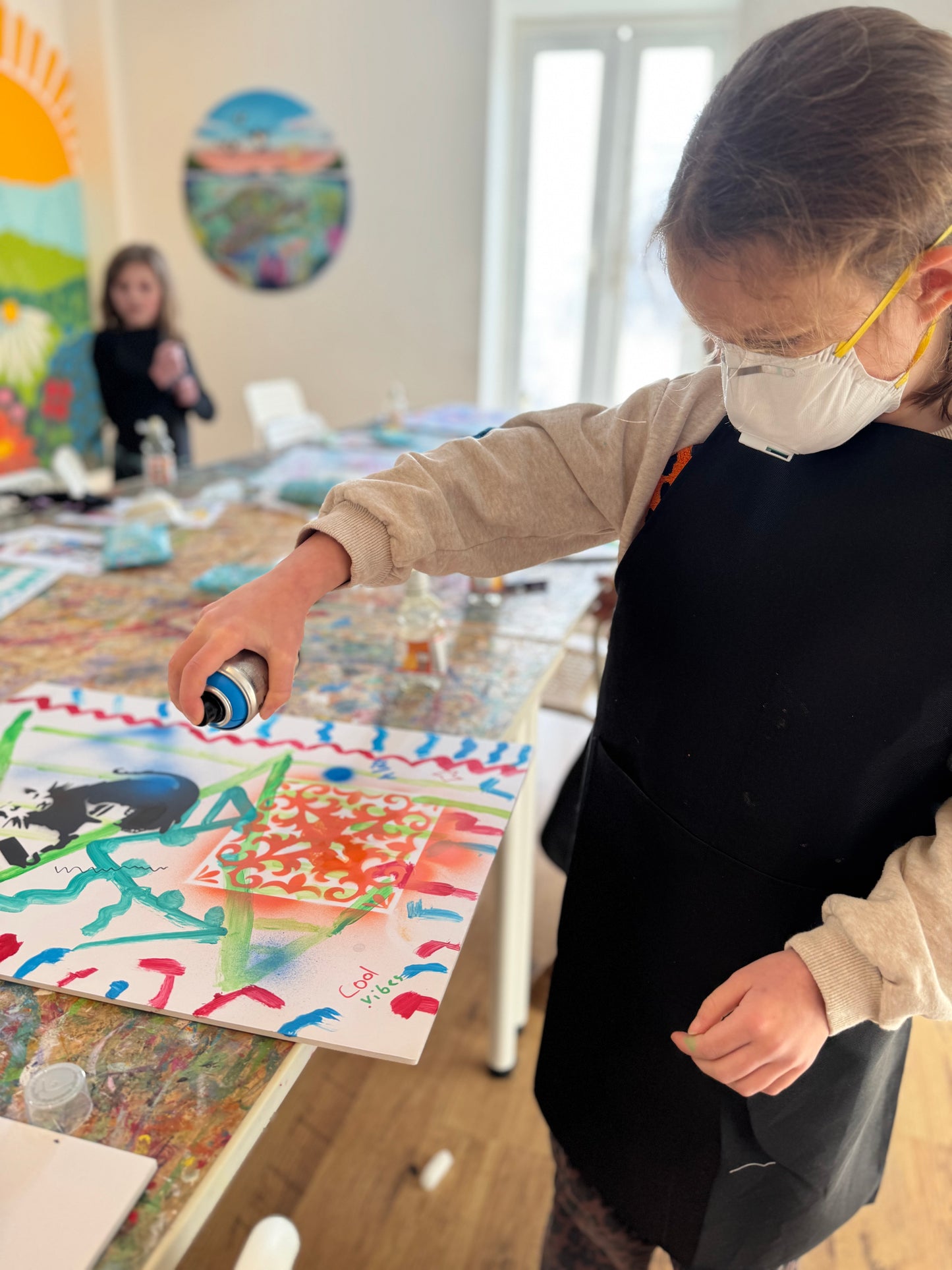 Kids Graffiti Art class Saturday 28th feb 2026