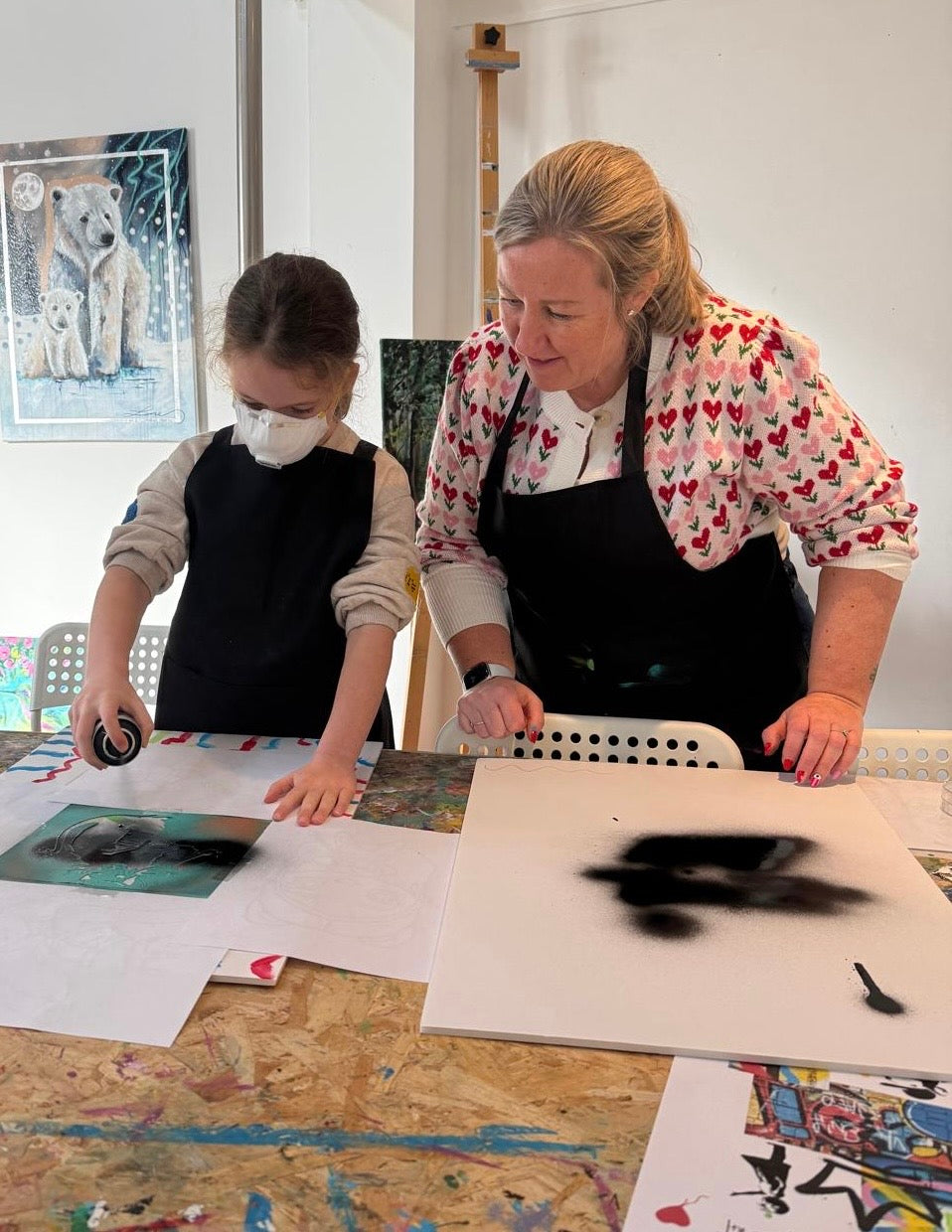 Kids Graffiti Art class Saturday 28th feb 2026