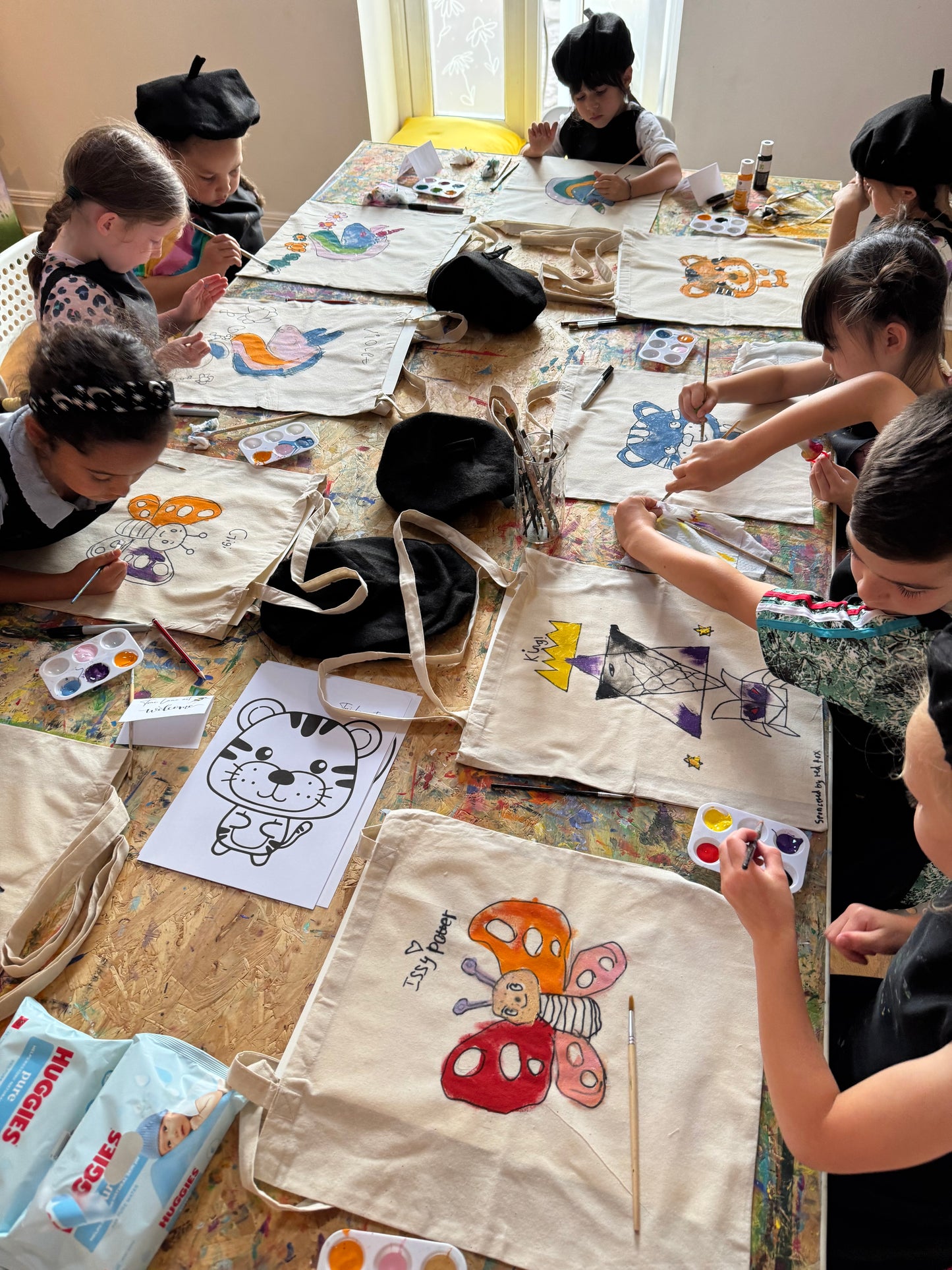 Halloween Labubu tote bag workshop Saturday 25th October