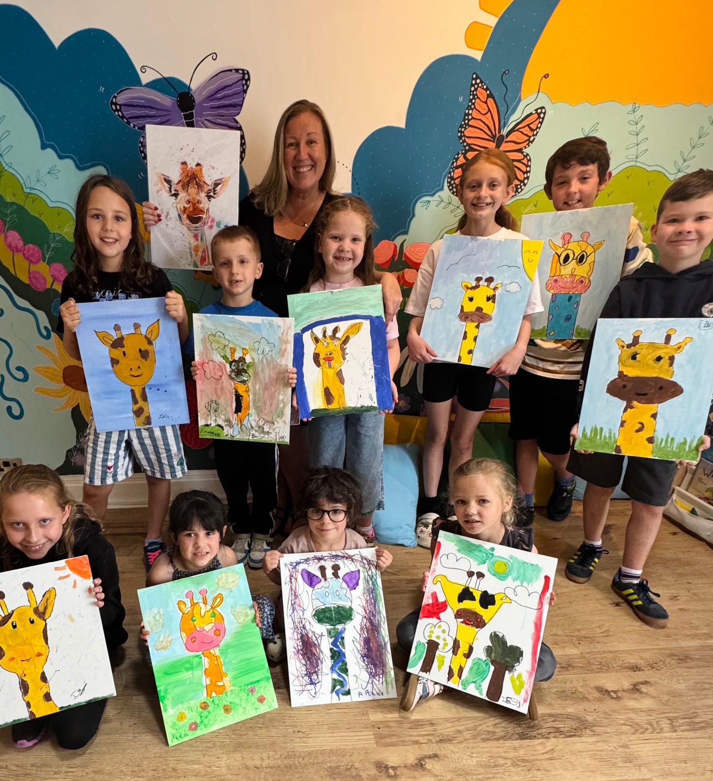 Kids Highland Cow Painting workshop 16th August
