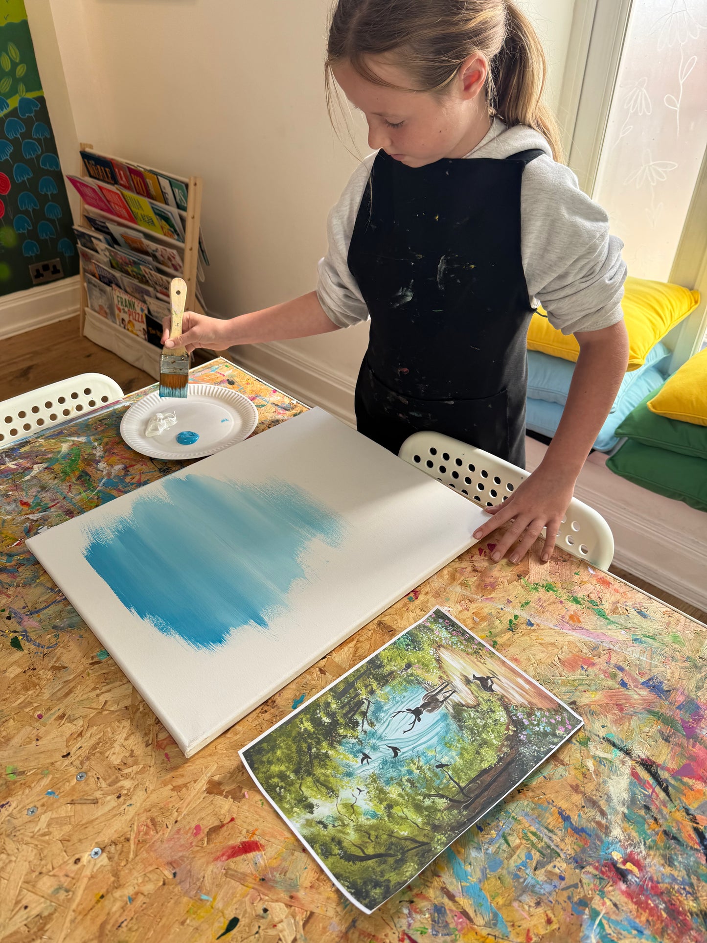 Magical Woodland Painting Class for kids 14th June