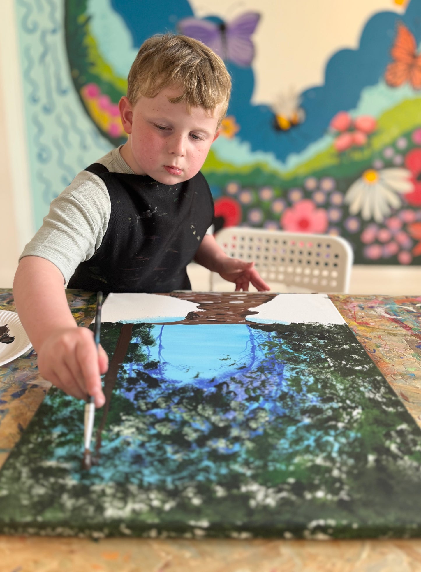 Magical Woodland Painting Class for kids 14th June