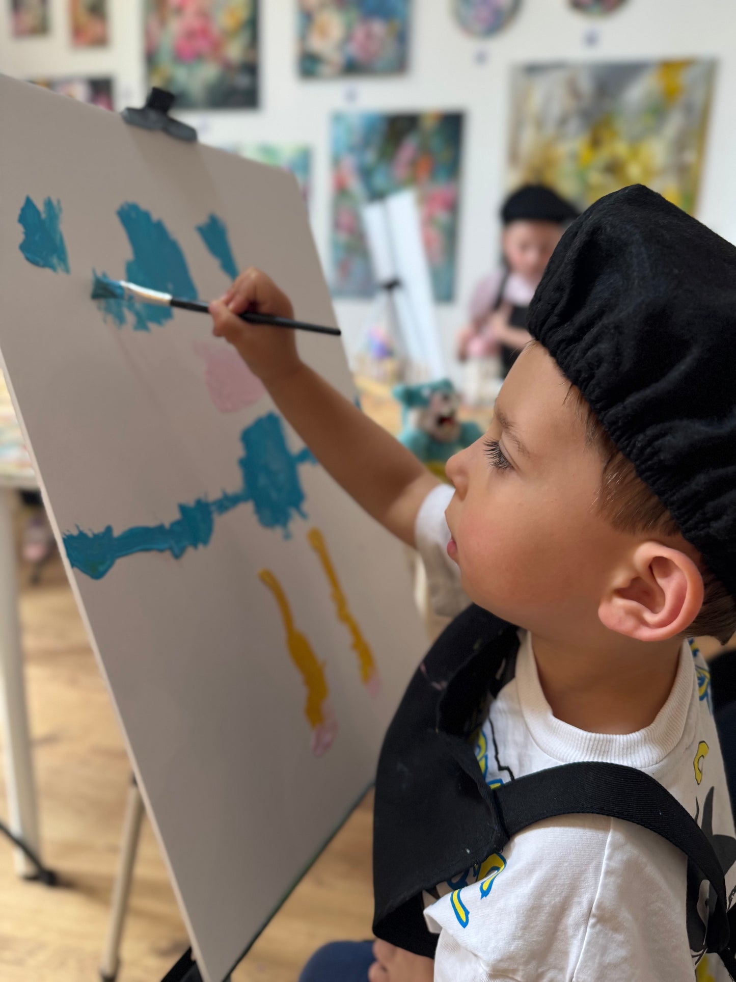 Kids still life painting favourite toys, Saturday 10th January 2026