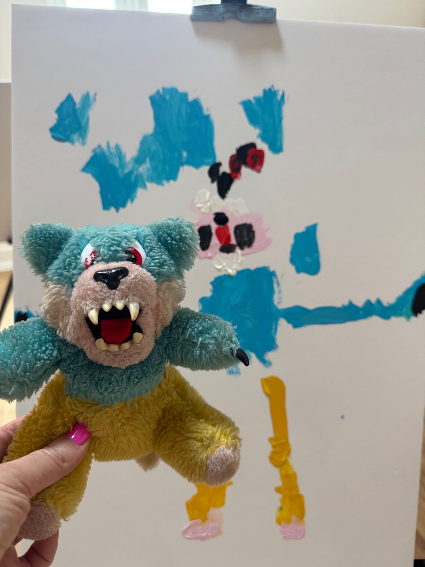 Kids still life painting favourite toys, Saturday 10th January 2026