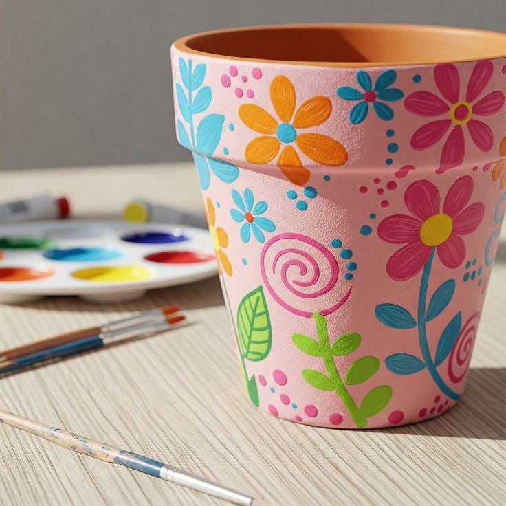 Adult and Child Pot painting 23rd November