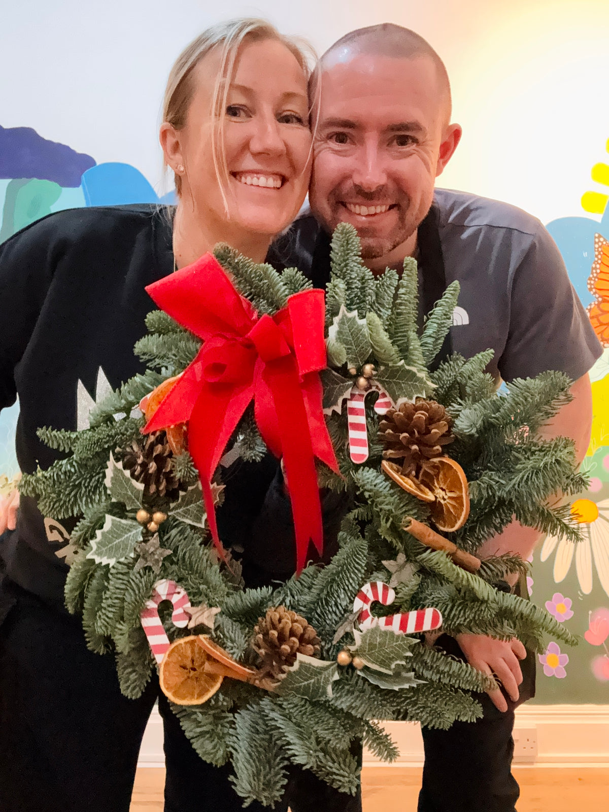 Traditional Christmas Wreath Making workshop with Toni