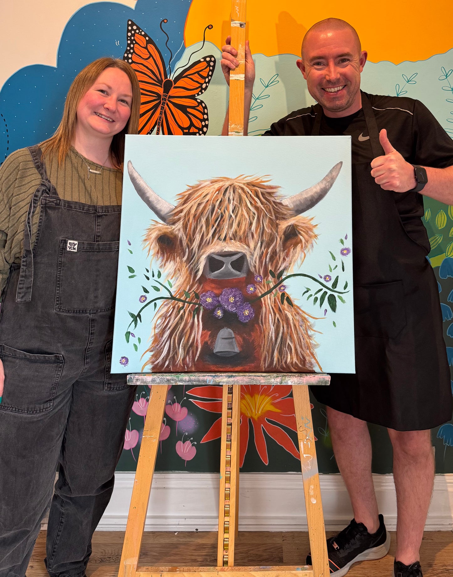 Highland Cow Painting Workshop 22nd February 2026