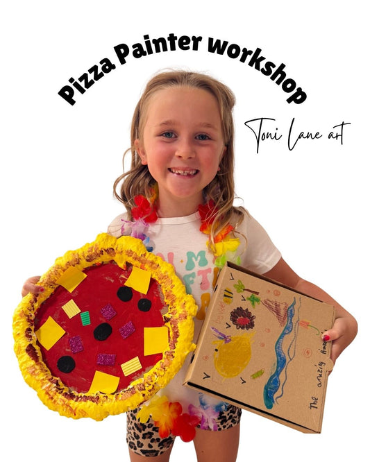 Pizza painting workshop Saturday 4th October