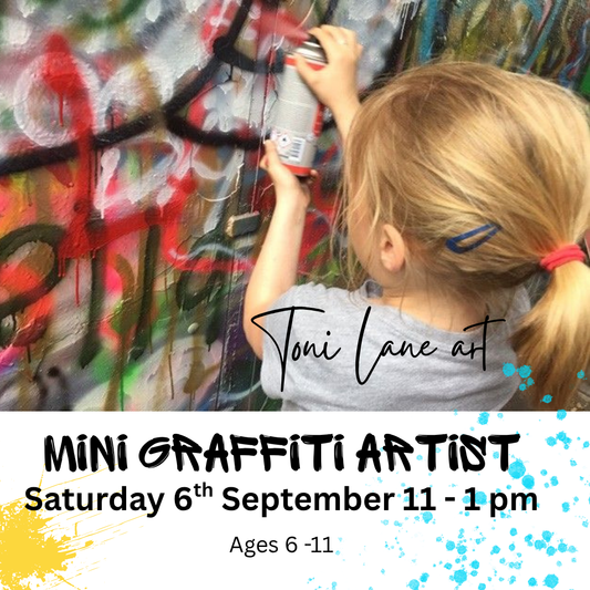 Kids Graffiti Art class Saturday 6th September