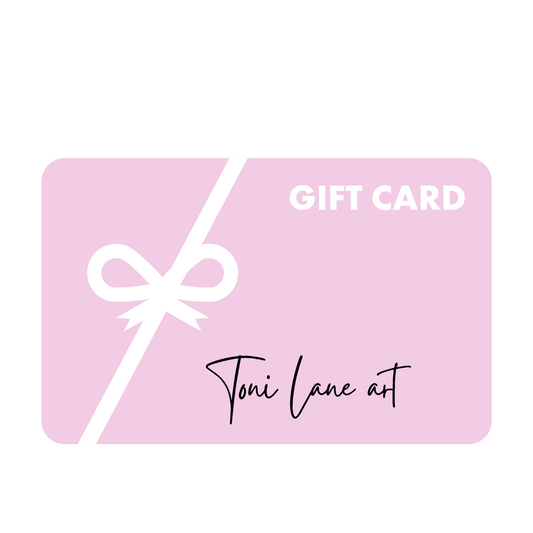 Gift cards for classes and Workshops.