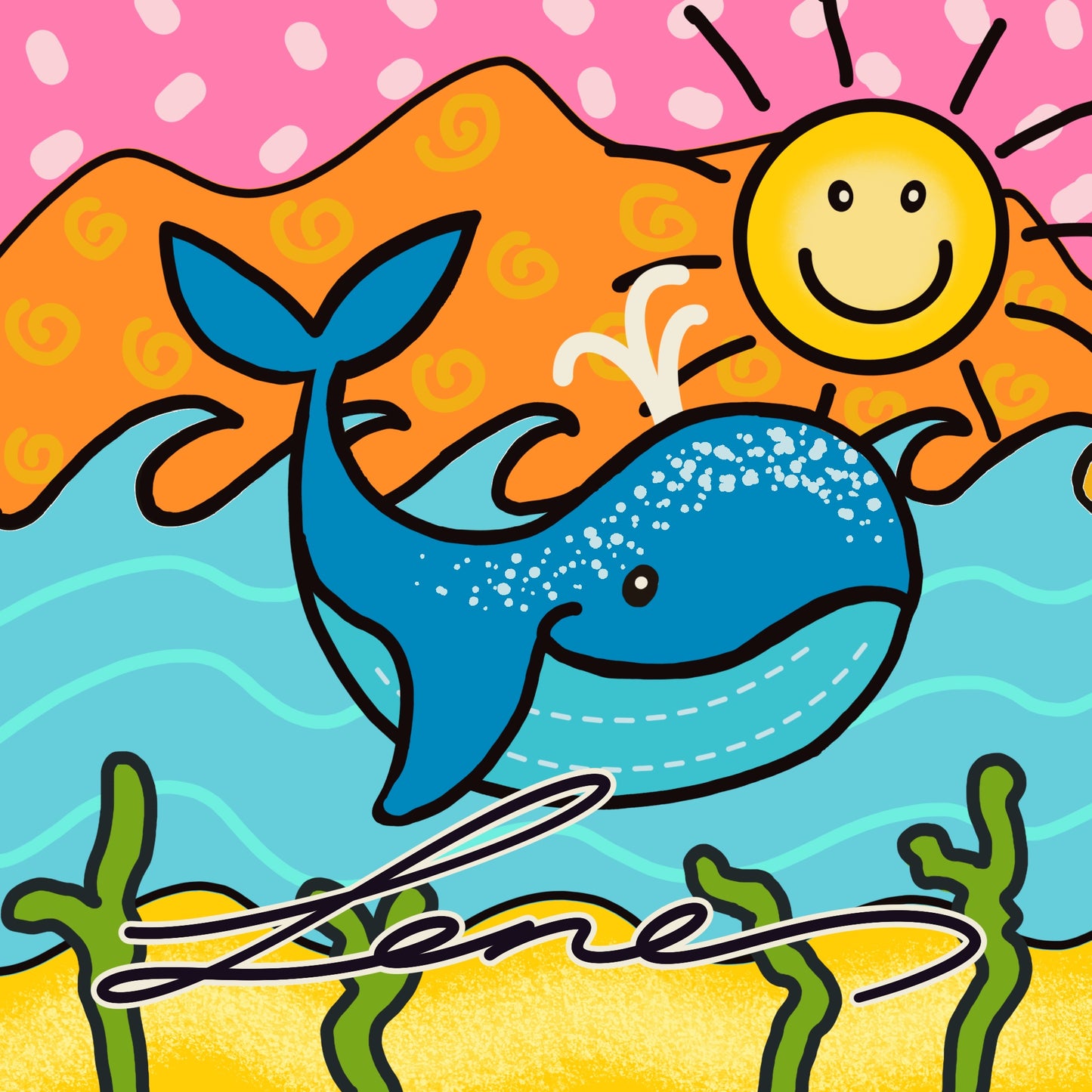 Under the sea doodle class for children. Sunday 19th April 2026
